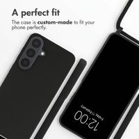 imoshion Silicone Case with Strap Samsung Galaxy S26 FE - Black
