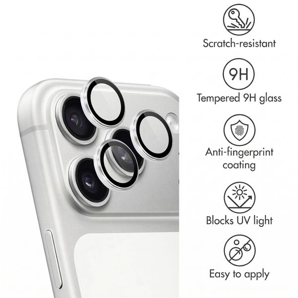 imoshion Camera Protector Glass 2-pack Apple iPhone 18 Pro (Max) - Silver