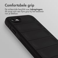 imoshion EasyGrip Backcover iPhone SE (2022 / 2020) / 8 / 7 - Zwart