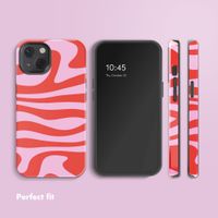 Selencia Vivid Back Cover with MagSafe Apple iPhone 13 - Dream Swirl Pink