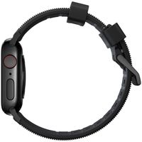 Nomad Rugged band FKM Apple Watch Series 1 t/m 11 / SE / Ultra (44/45/46/49 mm) - Zwart / Zwart