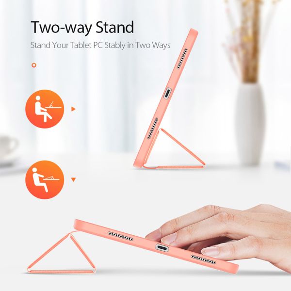Dux Ducis Domo Bookcase Apple iPad Pro 11 (2024) M4 - Roze