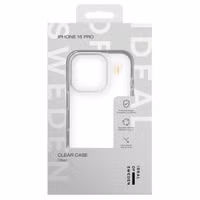 iDeal of Sweden Clear Case Apple iPhone 16 Pro - Transparant
