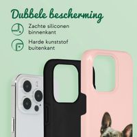 Ontwerp je eigen tough case Apple iPhone 15 Pro - Wit