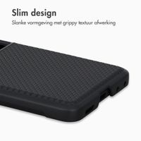 Accezz Grid Backcover Samsung Galaxy Z Flip 8 - Zwart