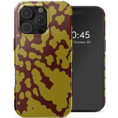 Selencia Vivid Backcover met MagSafe Apple iPhone 16 Pro - Moo'd Olive Dust