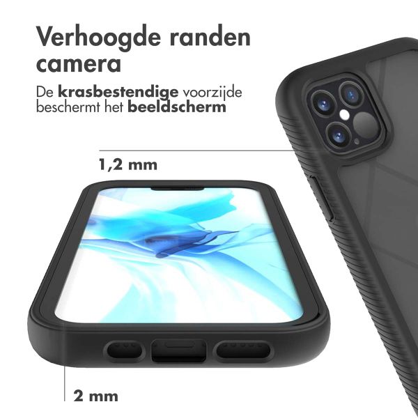 imoshion 360° Full Protective Case Apple iPhone 12 (Pro) - Zwart