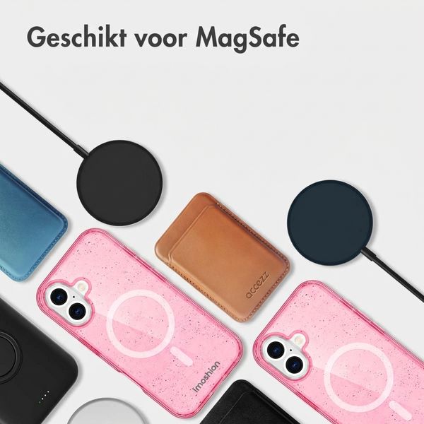 imoshion Sparkle Backcover met MagSafe Apple iPhone 17 - Roze
