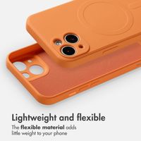 imoshion Colour Back Cover with MagSafe Apple iPhone 13 - Orange