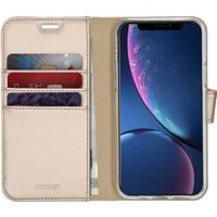 Accezz Wallet Softcase Bookcase Apple iPhone 11 Pro - Goud