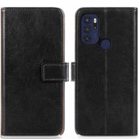 imoshion Luxe Bookcase Motorola Moto G60s - Zwart