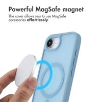 imoshion Colour Guard Back Cover with MagSafe Apple iPhone 17e / 16e - Light blue