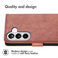 imoshion Luxury Bookcase Samsung Galaxy A27 (5G) - Brown