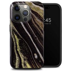 Selencia Vivid Tough Backcover iPhone 15 Pro - Chic Marble