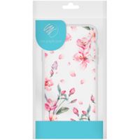 imoshion Design hoesje Samsung Galaxy A32 (5G) - Bloem - Roze