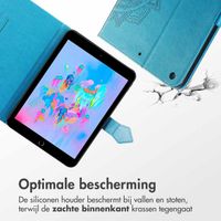 imoshion Mandala Bookcase Apple iPad 6 (2018) 9.7 inch / iPad 5 (2017) 9.7 inch / Air 2 (2014)/Air 1 (2013) - Turquoise