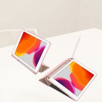 Dux Ducis Osom Bookcase iPad 9 (2021) 10.2 inch / iPad 8 (2020) 10.2 inch / iPad 7 (2019) 10.2 inch - Roze