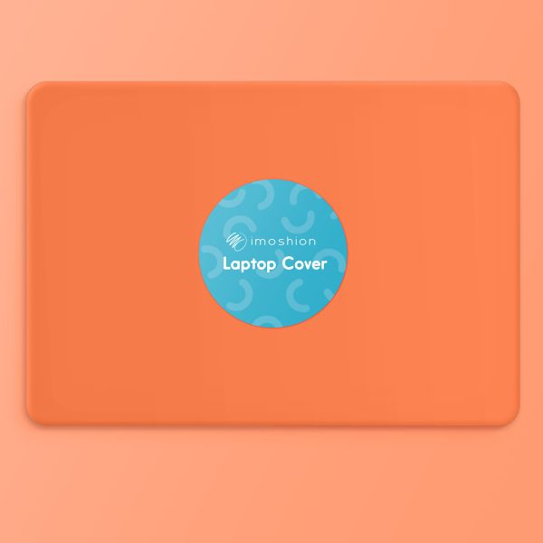 imoshion Hard Cover Apple MacBook Air 13 inch (2022 / 2024 M3 chip / 2025 M4 chip) - Apricot Crush Orange