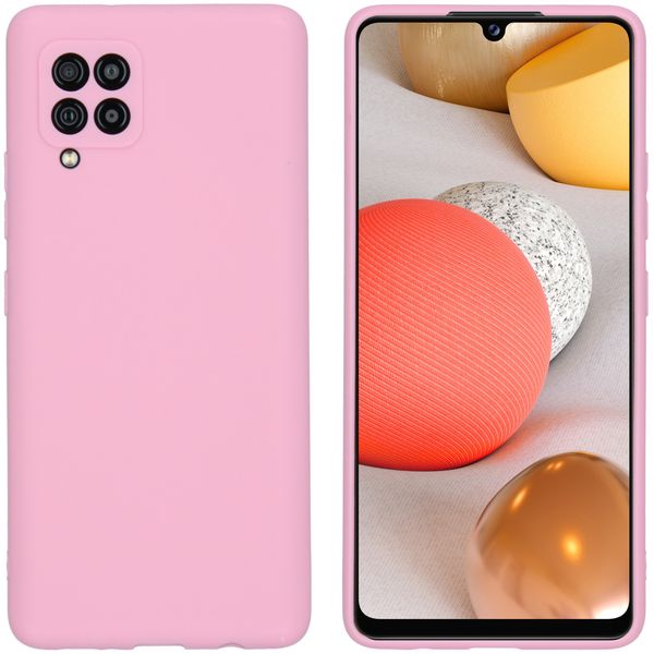 imoshion Color Backcover Samsung Galaxy A42 - Roze