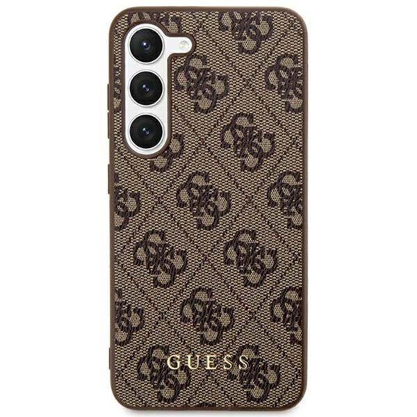 Guess 4G Classic Logo Backcover Samsung Galaxy S24 Plus - Bruin