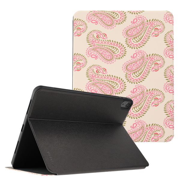 Selencia Vivid tablethoes Apple iPad Air 11 inch (2026) M4 / (2025) M3 / (2024) M2 / Air 5 (2022) / Air 4 (2020) - Paisley Blush