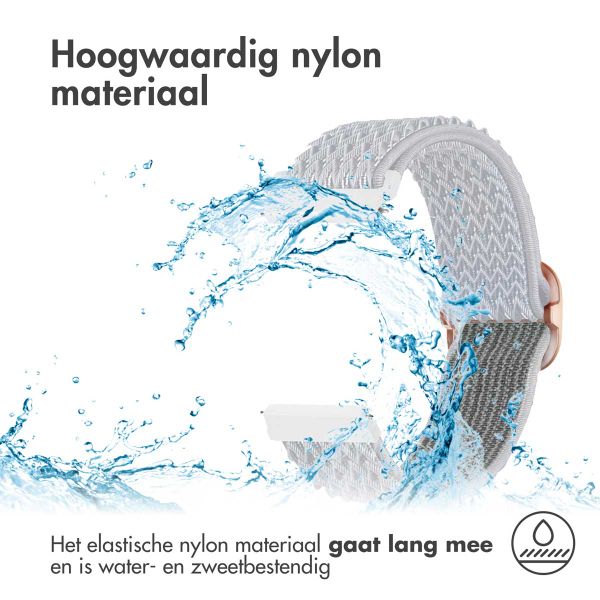 imoshion Elastisch nylon bandje - Universeel 20 mm aansluiting - Wit