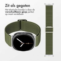 imoshion Elastisch Nylonbandje voor de Samsung Galaxy Watch 8 (Classic) - 40 / 44 / 46mm - Groen