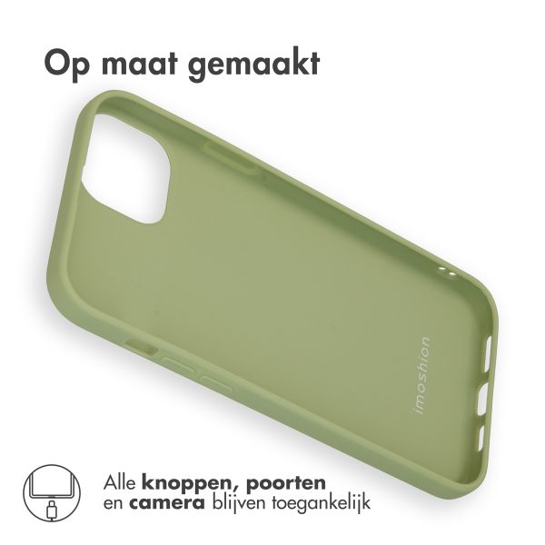 imoshion Color Backcover iPhone 14 Plus - Olive Green