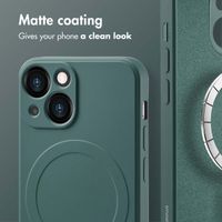 imoshion Colour Back Cover with MagSafe Apple iPhone 13 Mini - Dark Green