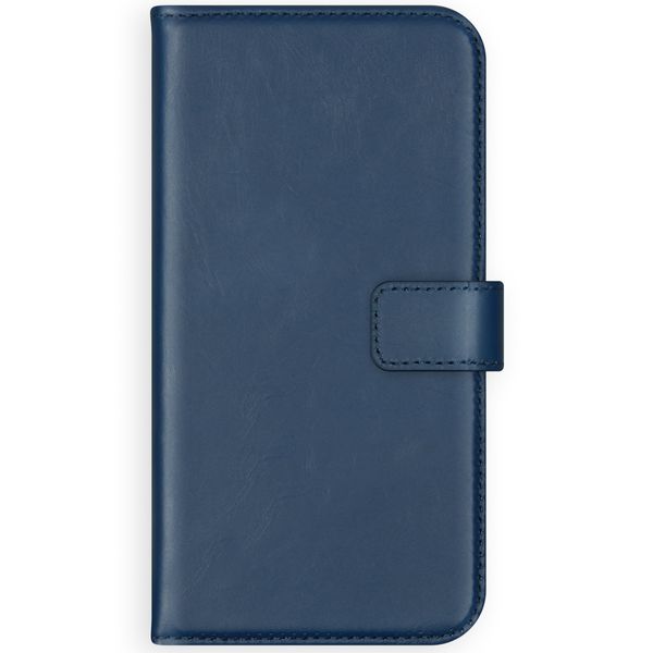 Selencia Echt Leren Bookcase Apple iPhone 11 - Blauw