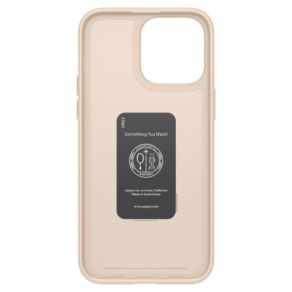 Spigen Thin Fit Backcover iPhone 14 Pro Max - Beige