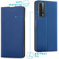 imoshion Slim Folio Bookcase Huawei P Smart (2021) - Donkerblauw