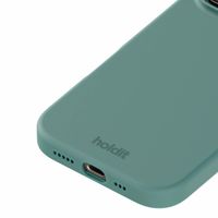 Holdit Silicone Case iPhone 16 Pro - Moss Green