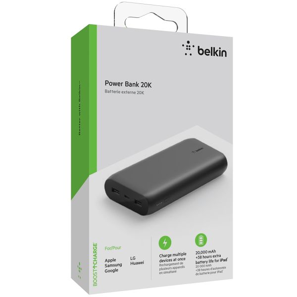 Belkin Boost↑Charge™ Powerbank - 20.000 mAh - Zwart