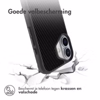 imoshion Rugged Hybrid Case Apple iPhone 16 - Zwart