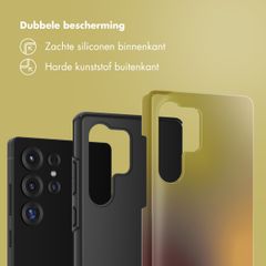 Selencia Vivid Backcover Samsung Galaxy S25 Ultra - Gradient Olive Dust