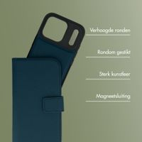 imoshion Uitneembare 2-in-1 Luxe Bookcase Apple iPhone 17 Pro - Blauw