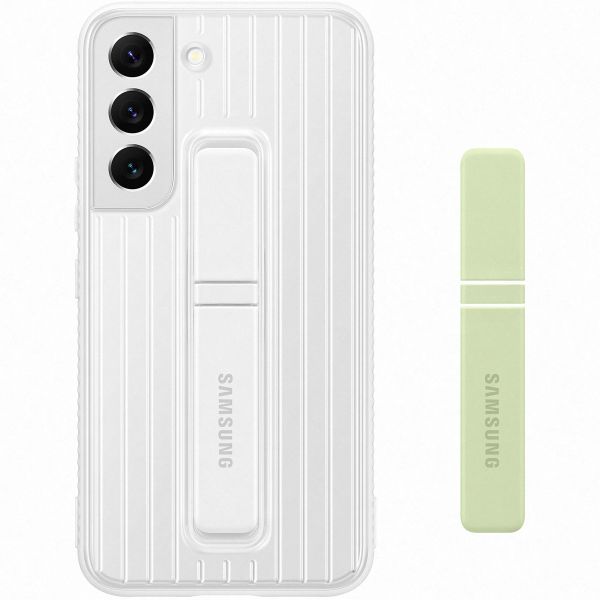 Samsung Originele Protective Standing Backcover Galaxy S22 - White