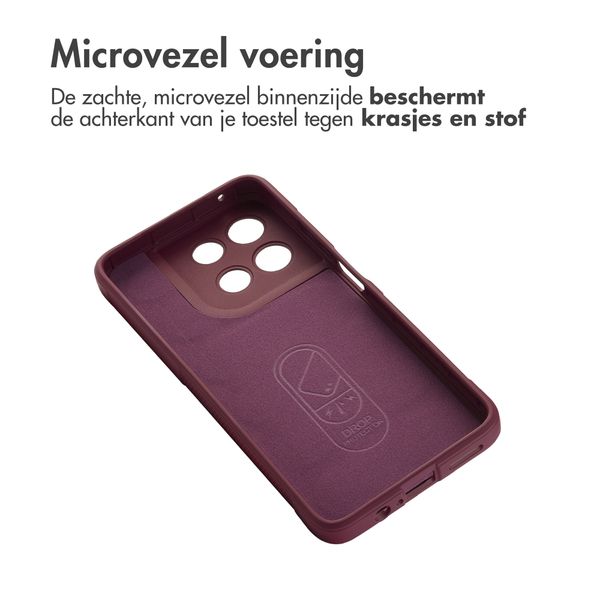 imoshion EasyGrip Backcover Motorola Moto G57 Power - Aubergine