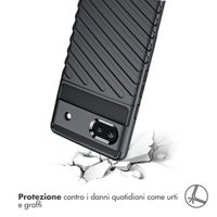 imoshion Thunder Backcover Google Pixel 6a - Zwart