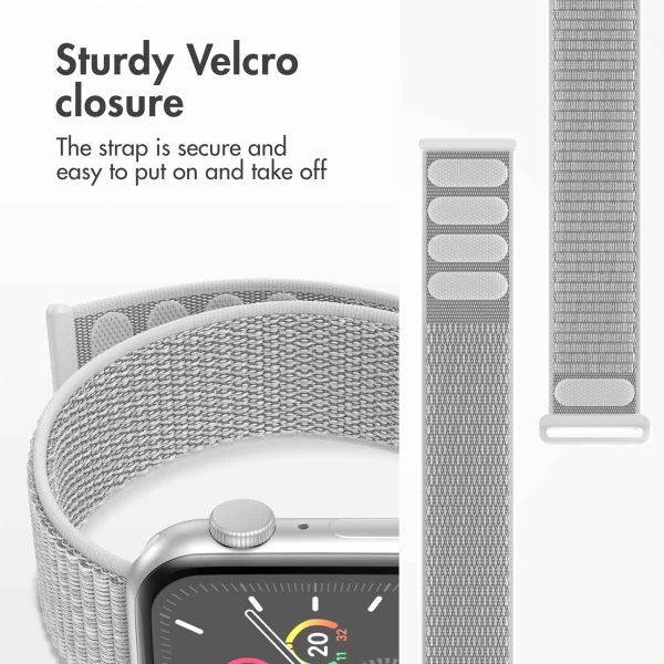 imoshion Nylon Strap Apple Watch | 44/45/46/49 mm - Seashell
