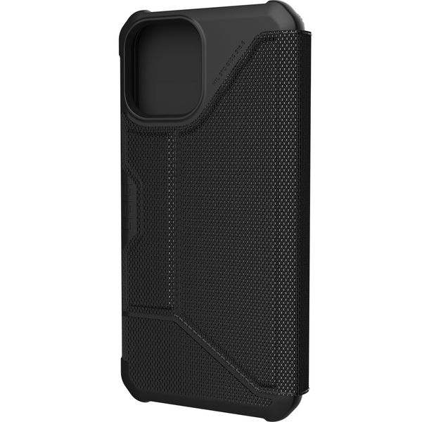 UAG Metropolis Bookcase iPhone 12 Pro Max - Kevlar Black