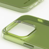 iDeal of Sweden Clear Case iPhone 14 Pro - Khaki