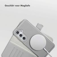 Selencia Olyn Uitneembare Bookcase met MagSafe Samsung Galaxy S24 FE - Grijs