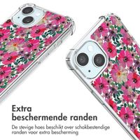 imoshion Design hoesje met koord Apple iPhone 15 - Flower Water