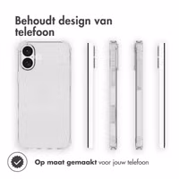 imoshion Shockproof Case Apple iPhone 16 - Transparant