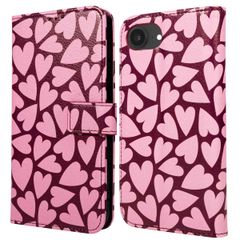 imoshion Design Bookcase Apple iPhone 16e - Hearty Blush