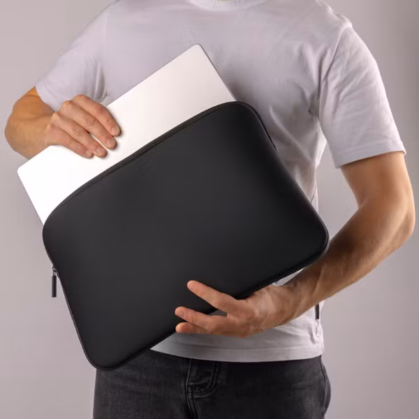 Accezz Basis Laptop hoes 15-16 inch - Laptopsleeve - Zwart