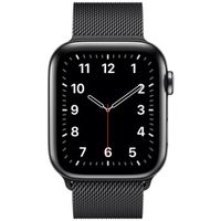 Apple Milanese Loop Band Apple Watch Series 1 t/m 9 / SE (38/40/41 mm) | Series 10 / 11 (42 mm) - Space Black