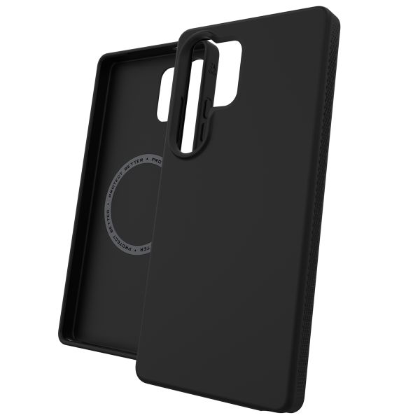 ZAGG Milan Snap Case met MagSafe Samsung Galaxy S25 Ultra - Zwart